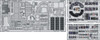 1/32 Aircraft- Ju88A4 Interior for RVL (Painted Self Adhesive)