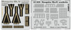 1/32 Aircraft- Seatbelts Fabric-Type Mosquito Mk IV for HKM (Painted)