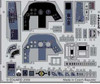 1/32 Aircraft- BAC Lightning F2A Interior for TSM (Painted Self Adhesive) (D)