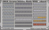 1/48 Aircraft- German Infantry Ranks WWII (Painted)