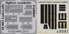 1/48 Aircraft-  Seatbelts Fabric-Type Luftwaffe Fighter WWII (Painted)