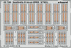 1/48 Aircraft- Seatbelts France Steel WWII (Painted)