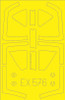 1/48 Mask Aircraft- Harrier T2/T4/T8 for KIN