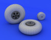 1/32 Aircraft- Mosquito FB Mk IV Wheels for HKM (Resin)