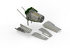 1/32 Aircraft- Mosquito FB Mk VI Right Engine for TAM (Photo-Etch & Resin)