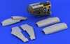 1/48 Aircraft- Spitfire Mk VIII Engine for EDU (Photo-Etch & Resin)