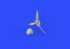 1/48 Aircraft- Bf109F Propeller for EDU (Photo-Etch & Resin)
