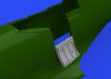 1/48 Aircraft- Spitfire Mk VIII/IX Cockpit Door for EDU (Resin)