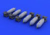 1/72 Aircraft- US 250lb Bombs (Photo-Etch & Resin)