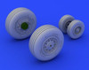 1/72 Aircraft- F4J Wheels for ACY (Resin)