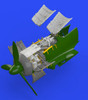 1/72 Aircraft- Fw190A5 Engine & Fuselage Guns for EDU (Photo-Etch & Resin)
