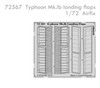 1/72 Aircraft- Typhoon Mk IB Landing Flaps for ARX