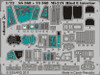 1/72 Aircraft- Mi24V Hind E Interior for ZVE (Painted Self Adhesive)