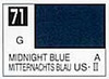 Solvent-Based Acrylic Gloss Midnight Blue 10ml Bottle