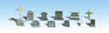 A1856 Tombstones HO