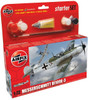 ARX-55106  1/72 Bf109E3 Fighter Small Starter Set w/paint & glue