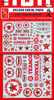 PLL-MKA29  1/25 Texaco, Standard, Chevron Trucking Graphics Decals
