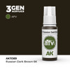 AK Interactive 3G Russian Dark Brown 6K