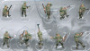 PGH-852  1/144 American Infantry WWII (10) (Painted)