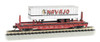 BAC16751  N 52'6"" Flatcar w/Piggyback Trailer, SF/Navajo