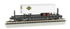 BAC16754  N 52'6"" Flatcar w/Piggyback Trailer, RDG/RDG