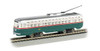 BAC62945  HO Streamline Trolley, PTC
