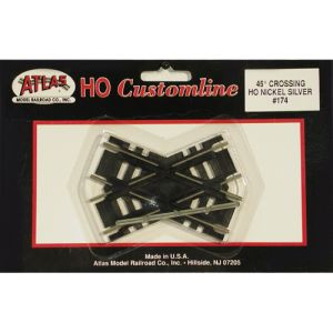 ATL174  HO Code 100 45-Degree Custom Crossing