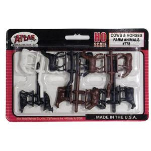 ATL778  HO Cows & Horses (12)