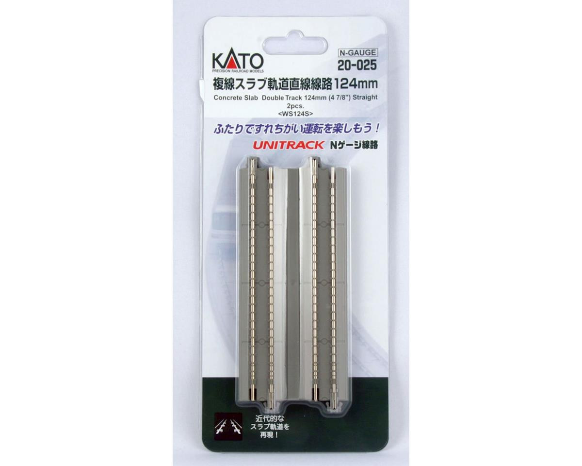 KAT20025  N 4-7/8" Double Track Straight Concrete Slab (2)