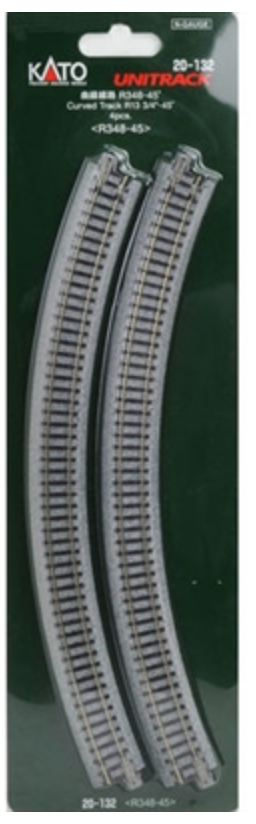 KAT20132  N 45DEG 13 3/4"R CURVE(10)