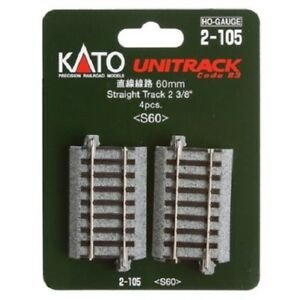 KAT2105  HO 60mm 2-3/8" Straight (4)