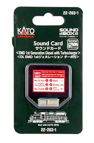 KAT222031  Sound Card, EMD 1st Gen Diesel w/Turbo Sound Card