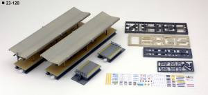 KAT23120  N Island Flag Stop Platform Set