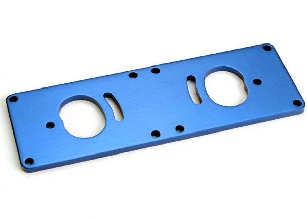 Motor plate, T6 aluminum (improved design: older models require upgrading with part #1521R)