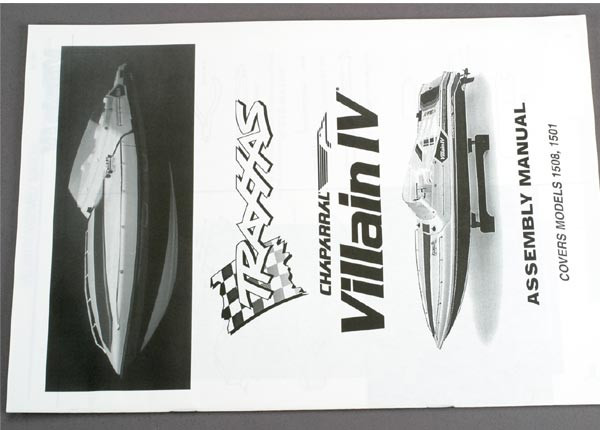 Assembly manual, Villain IV