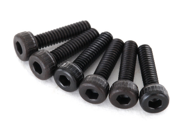Screws, 2x8mm cap-head machine (hex drive) (6)