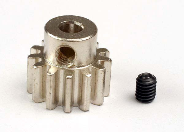 Gear, 13-T pinion (32-p) (mach. steel)/ set screw