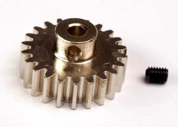 Gear, 22-T pinion (32-p) (mach.steel)/set screw
