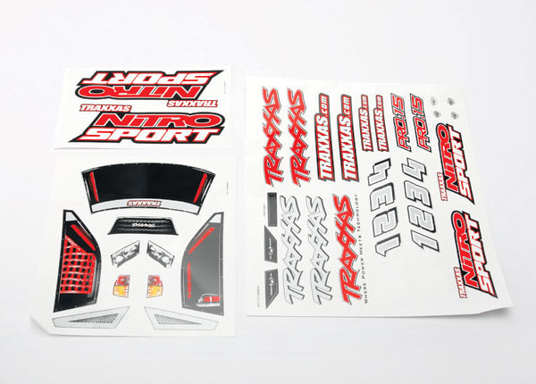 Decal sheets, Nitro Sport
