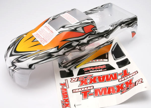 Body, T-Maxx¬¨¬®¬¨¬Æ¬¨¬®‚àö√ú, ProGraphix¬¨¬®¬¨¬Æ¬¨¬®‚àö√ú (Replacement for the T-Maxx¬¨¬®¬¨¬Æ¬¨¬®‚àö√ú 2.5R painted body. Graphics are painted, requires paint & final color application)/ window, grille, lights decal sheet
