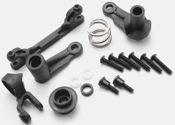 Steering bellcranks/ servo saver/ servo saver spring/ servo spring retainer (requires 5x11mm BB (2))