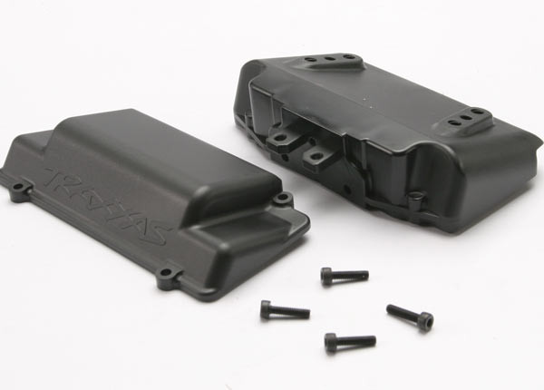 Battery Box, bumper (rear) (includes battery case with bosses for wheelie bar, c