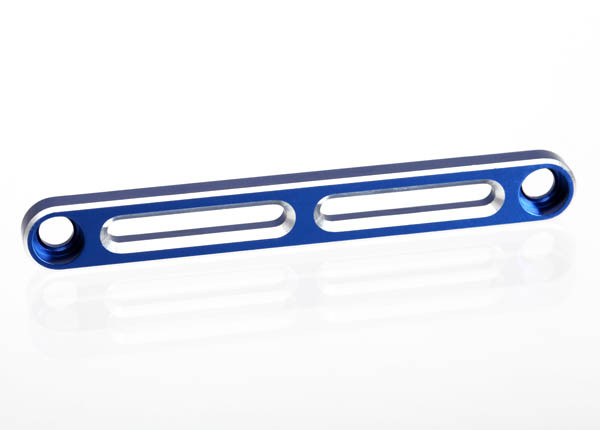 Tie bar, front, aluminum (blue-anodized)