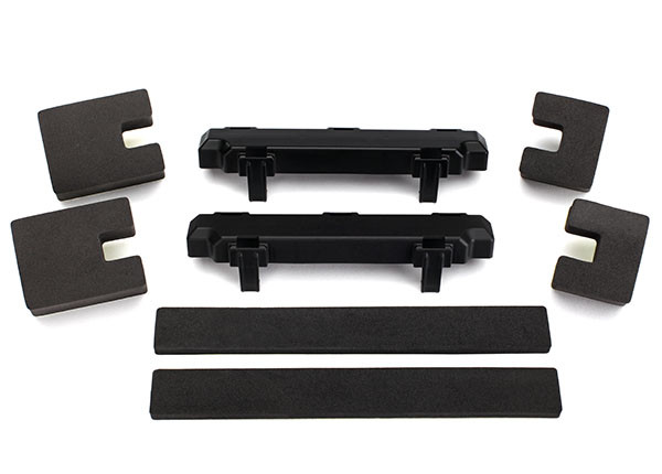 Spacer, battery compartment (2)/ foam blocks (4)/ foam pad (2)