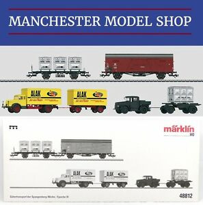 M48812  2010 HO Insider DB Freight 2-Car Set with 2 Trucks