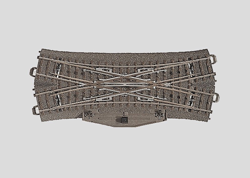 24624 3-Rail Double Slip Electric Turnout C-Track