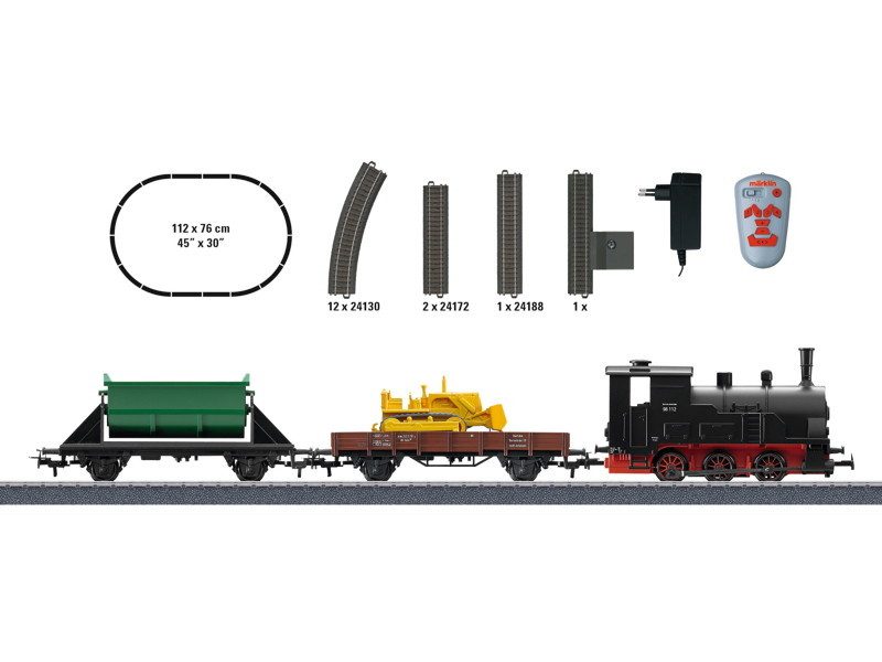 29173 My Start with Marklin Starter Set - 3-Rail - AC