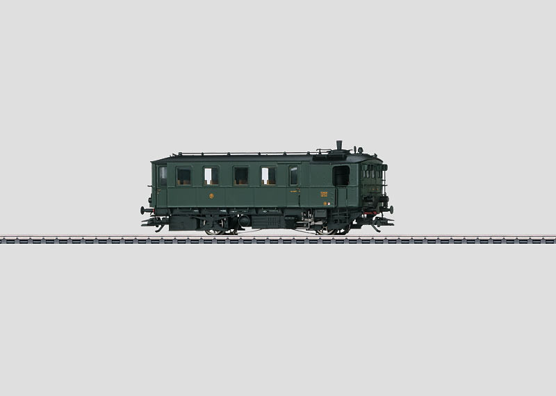 W441-37258  Kittel Steam Railcar - Digital Equipped -- French State Railways SNCF (Era III 1949, Bottle Green)