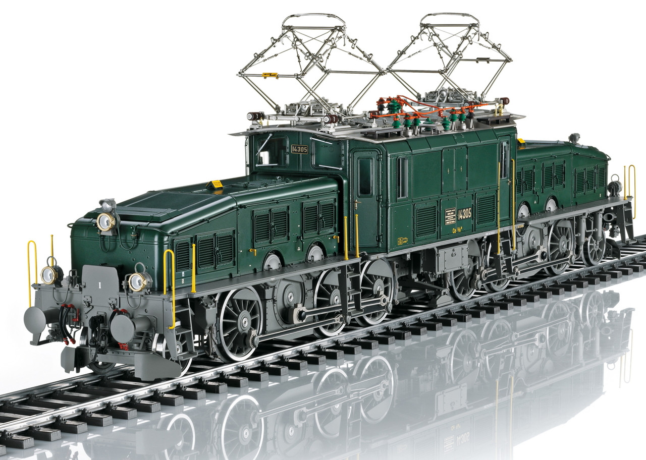 55681 Class Ce 6/8 II Crocodile Electric - Sound and DCC-Digital -- Swiss Federal Railways SBB 14305 (Era VI, fir green, gray)