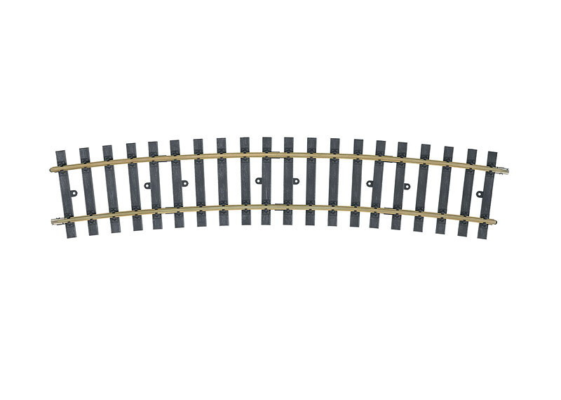 59074 Curved Track -- 15 Degrees 1,550mm 61" Radius